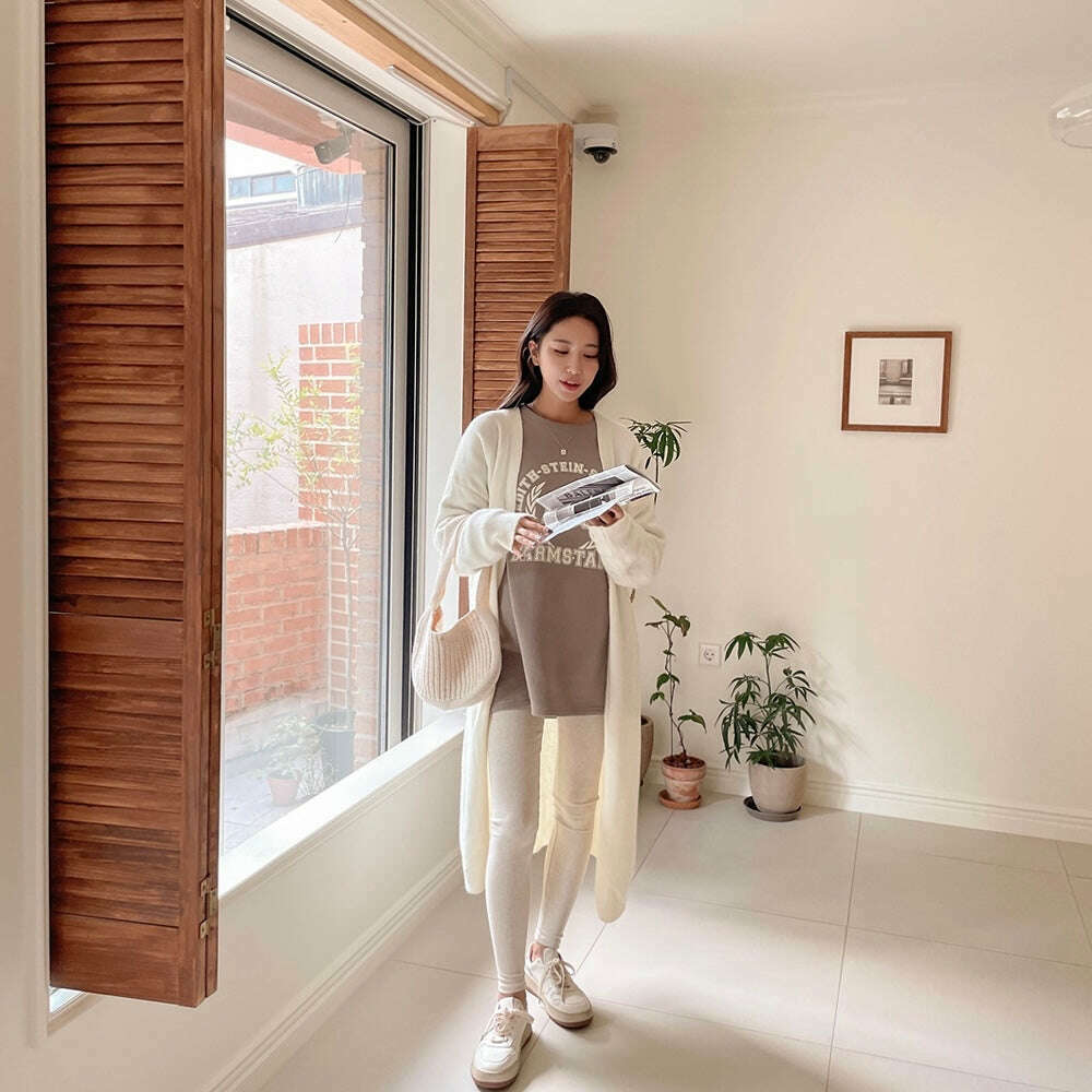 MUMMY.cc:秋冬厚棉拉絨多色孕婦打底legging