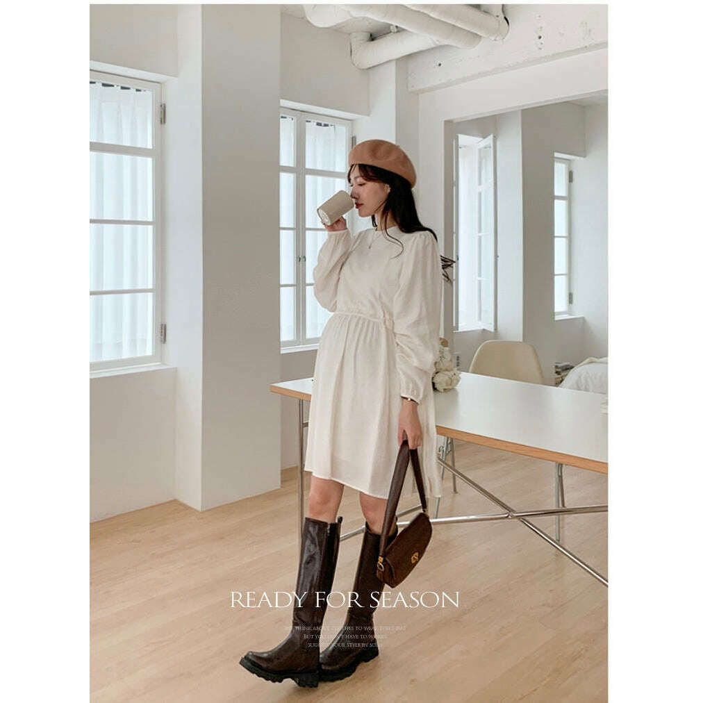 MUMMY.cc:柔軟閃澤鬆緊迷你連身裙