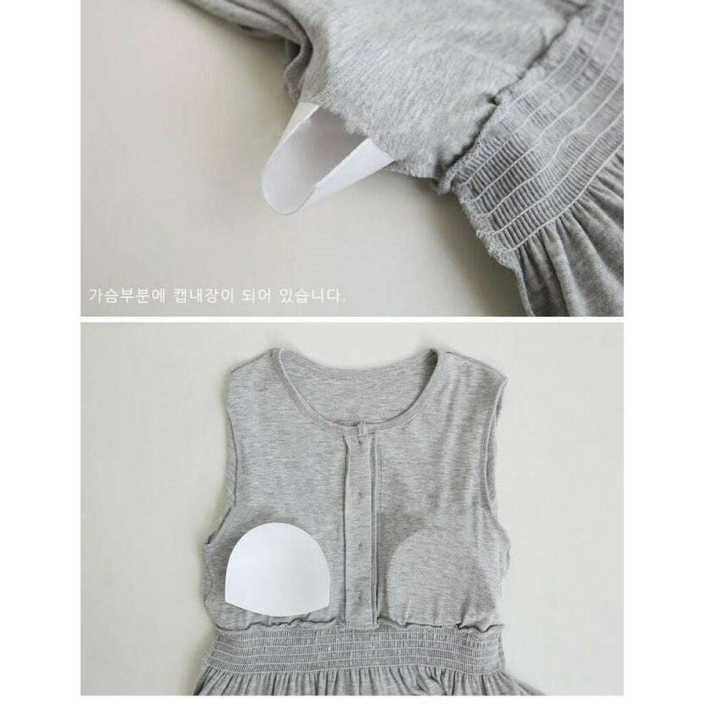 MUMMY.cc:孕婦舒適哺乳彈性柔棉裙