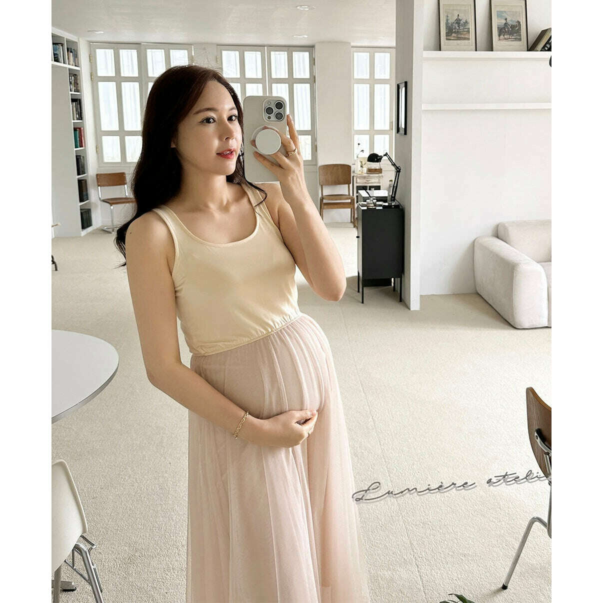 MUMMY.cc:孕婦百搭背心紗裙