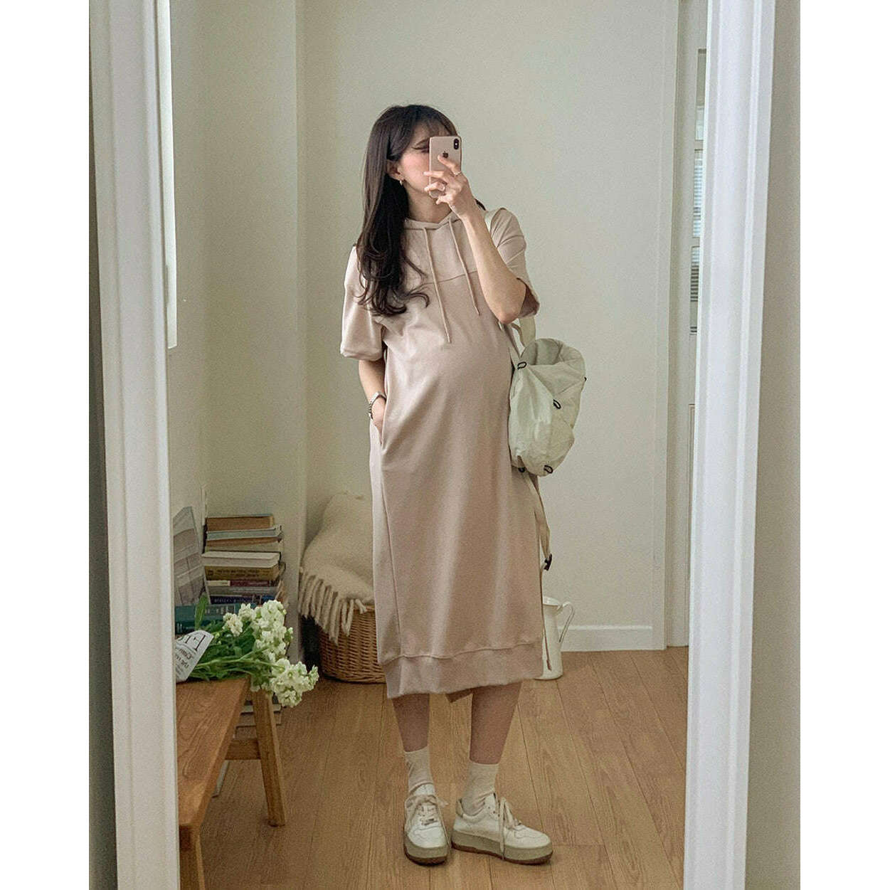 MUMMY.cc:Hood back slit dress