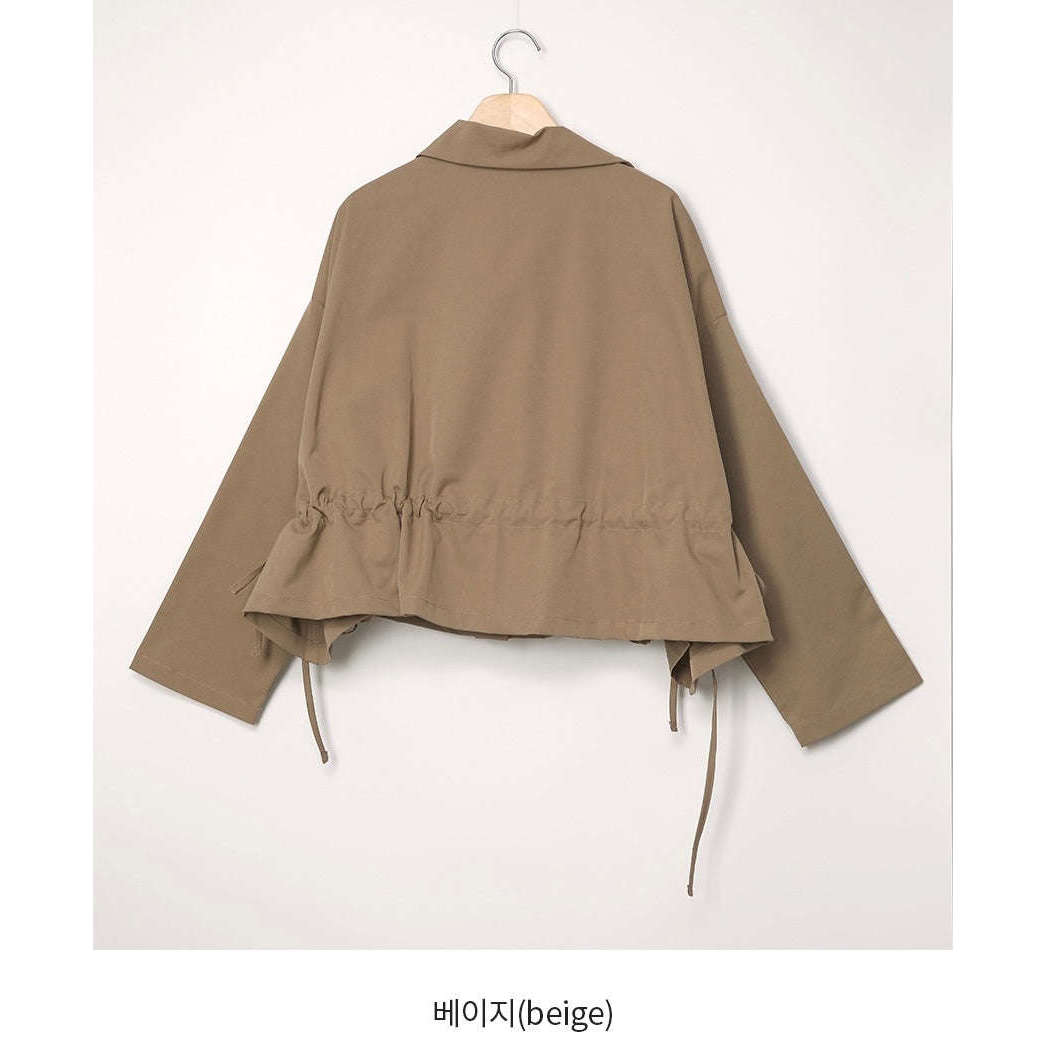 MUMMY.cc:秋季防風繫帶輕盈Jacket