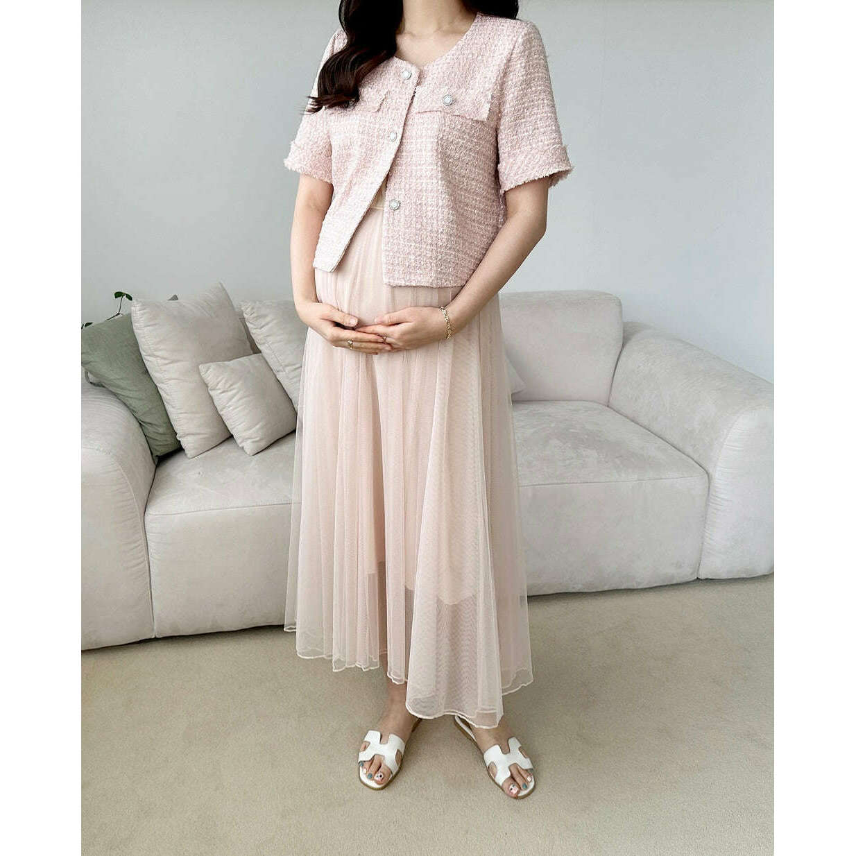 MUMMY.cc:孕婦百搭背心紗裙