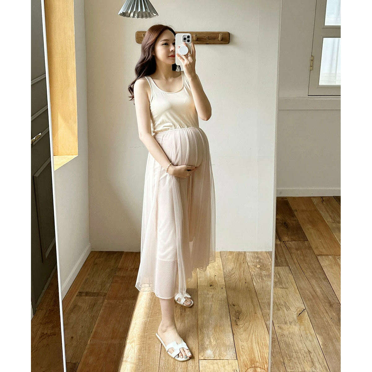 MUMMY.cc:孕婦百搭背心紗裙
