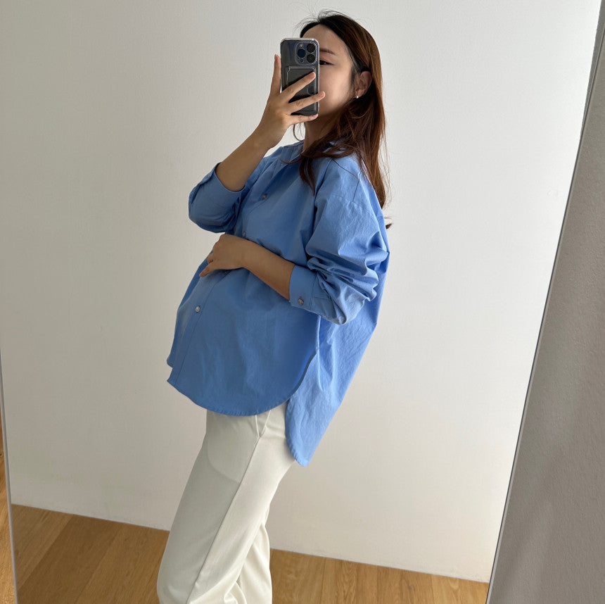 孕婦羅紋休閒長褲