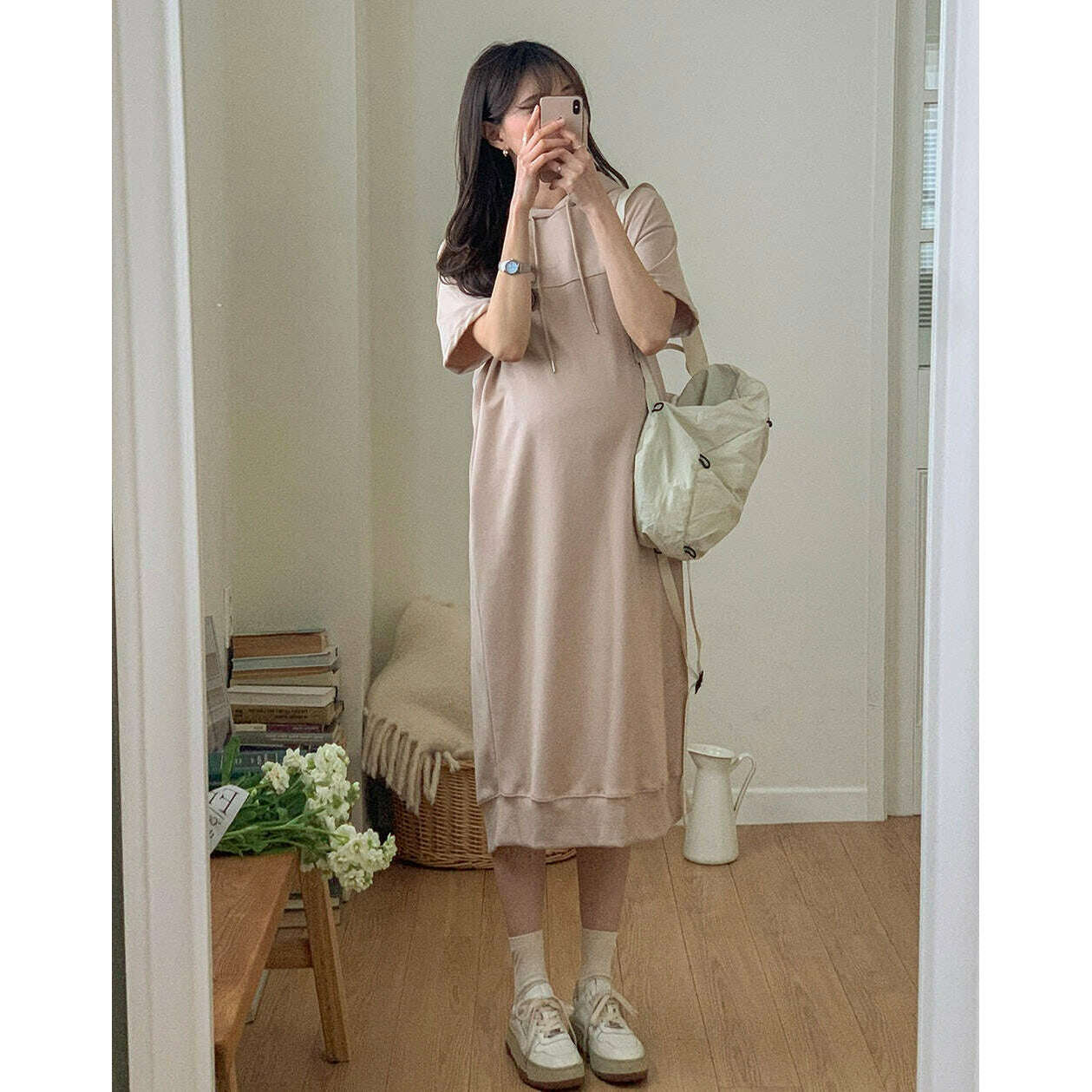 MUMMY.cc:Hood back slit dress