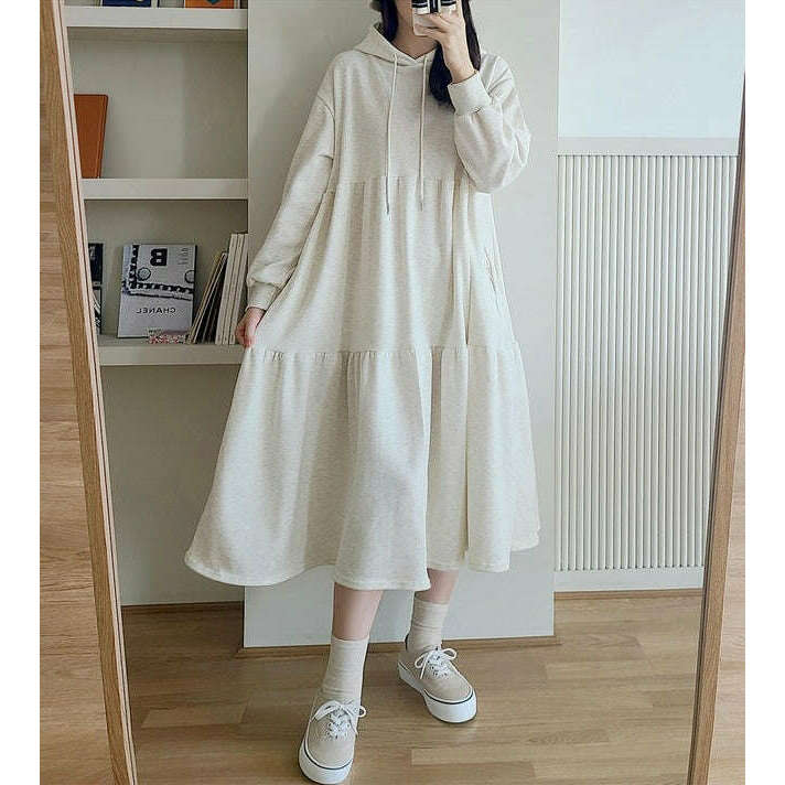 MUMMY.cc:內絨連帽蛋糕裙