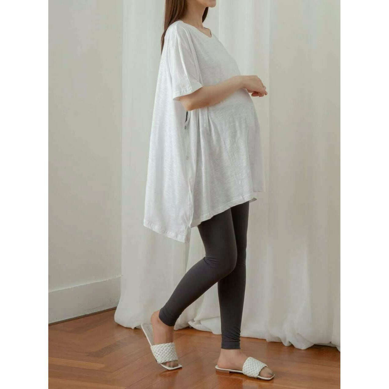 MUMMY.cc:孕婦十分/七分長瑜珈Legging