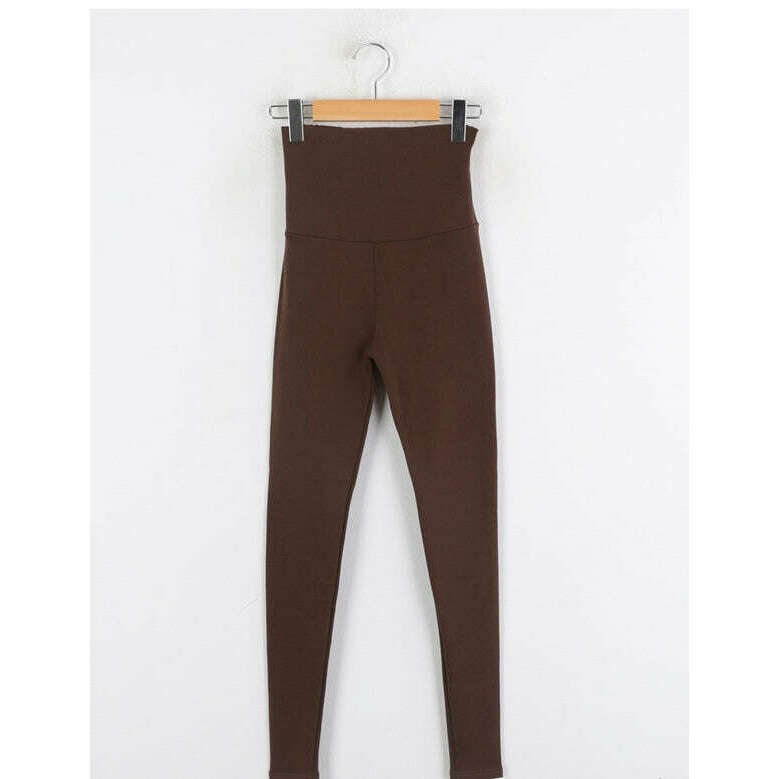 MUMMY.cc:秋冬厚棉拉絨多色孕婦打底legging