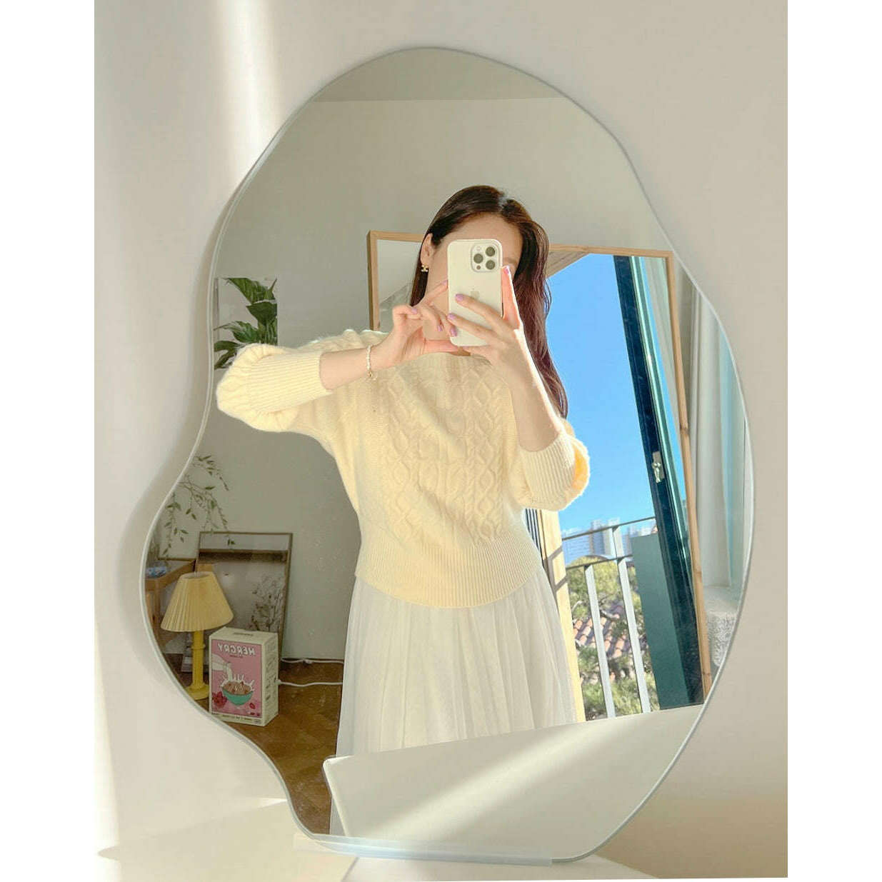 MUMMY.cc:法式麻花針織背心紗裙套裝