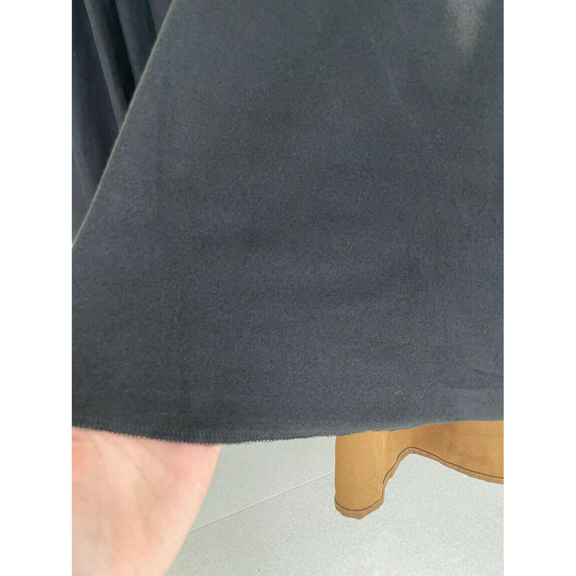 MUMMY.cc:孕婦細褶純色口袋無袖連身裙