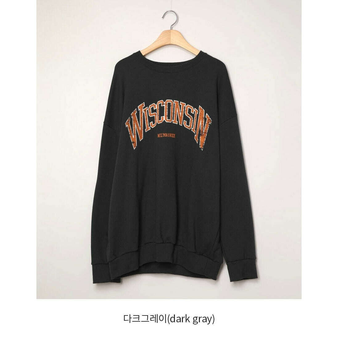 MUMMY.cc:Wisconsin loose fit sweater