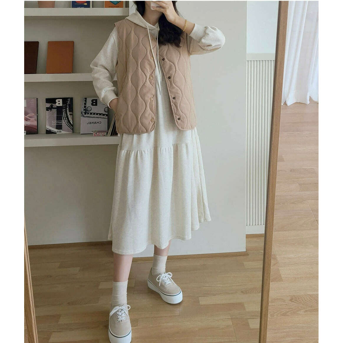 MUMMY.cc:內絨連帽蛋糕裙