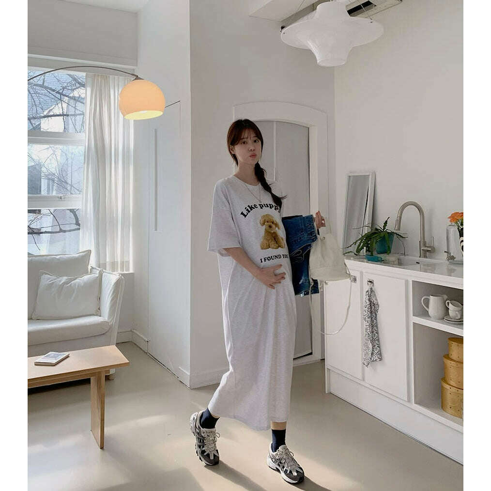 MUMMY.cc:Like Puppy印花連身裙