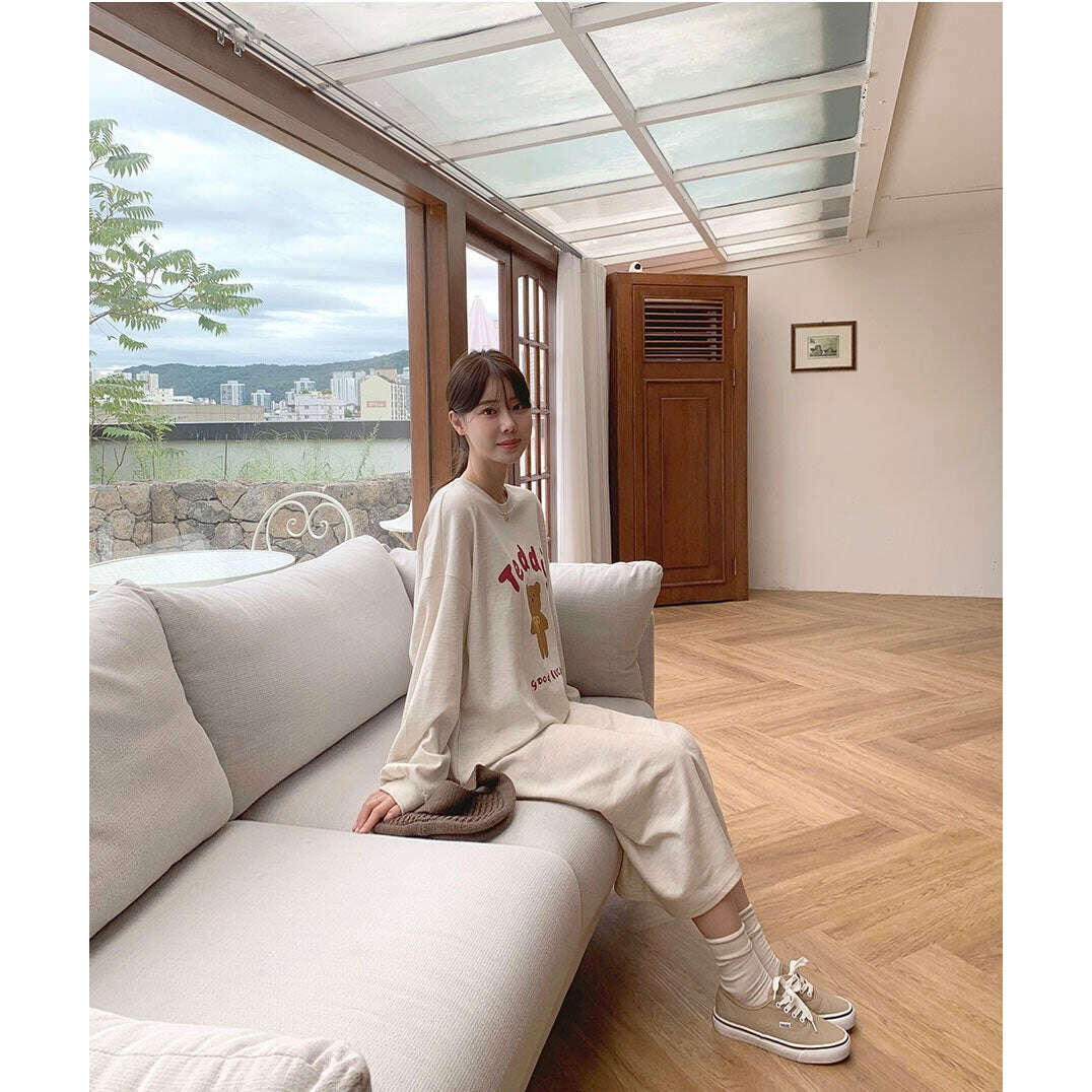 MUMMY.cc:Teddy印花圖案連身裙