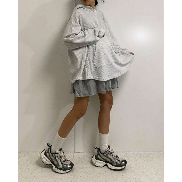 MUMMY.cc:寬鬆休閒連帽衛衣