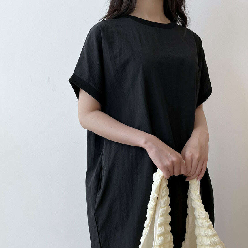 MUMMY.cc:孕婦夏日尼龍布料連身長裙