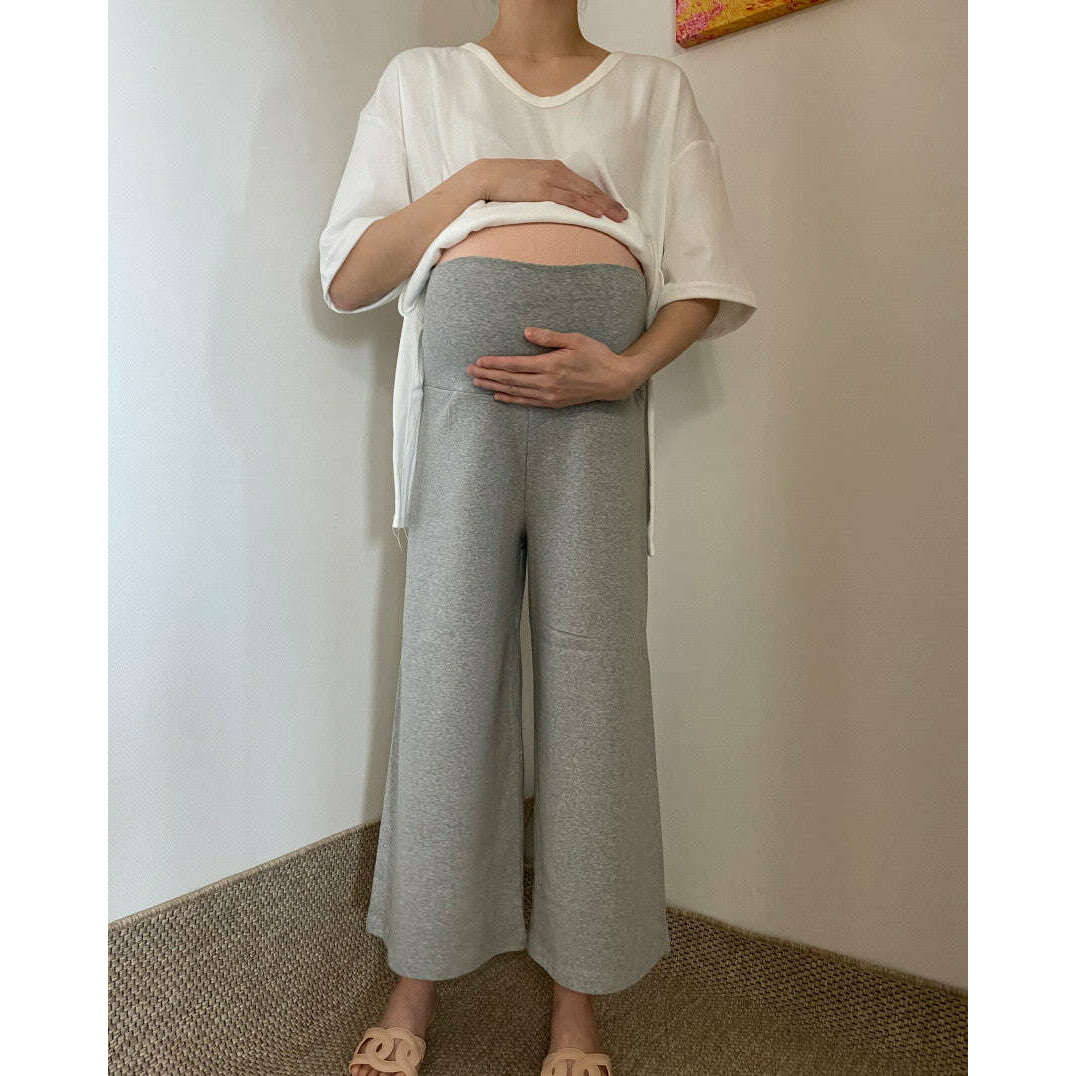 MUMMY.cc:孕婦寬腳休閒舒適褲