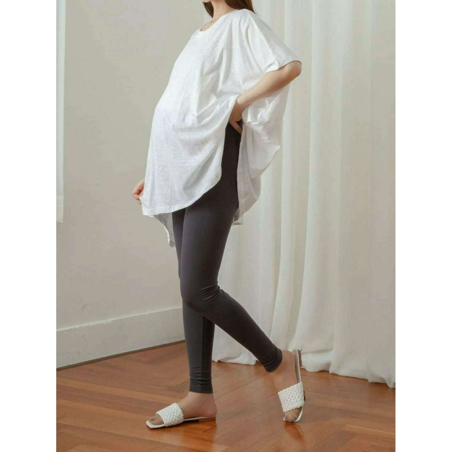 MUMMY.cc:孕婦十分/七分長瑜珈Legging