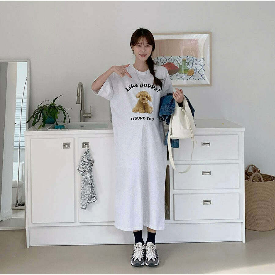 MUMMY.cc:Like Puppy印花連身裙
