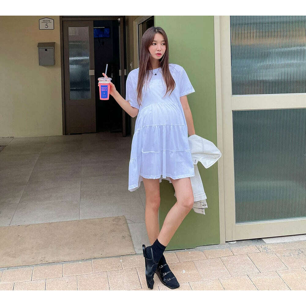 MUMMY.cc:Cotton cancan dress