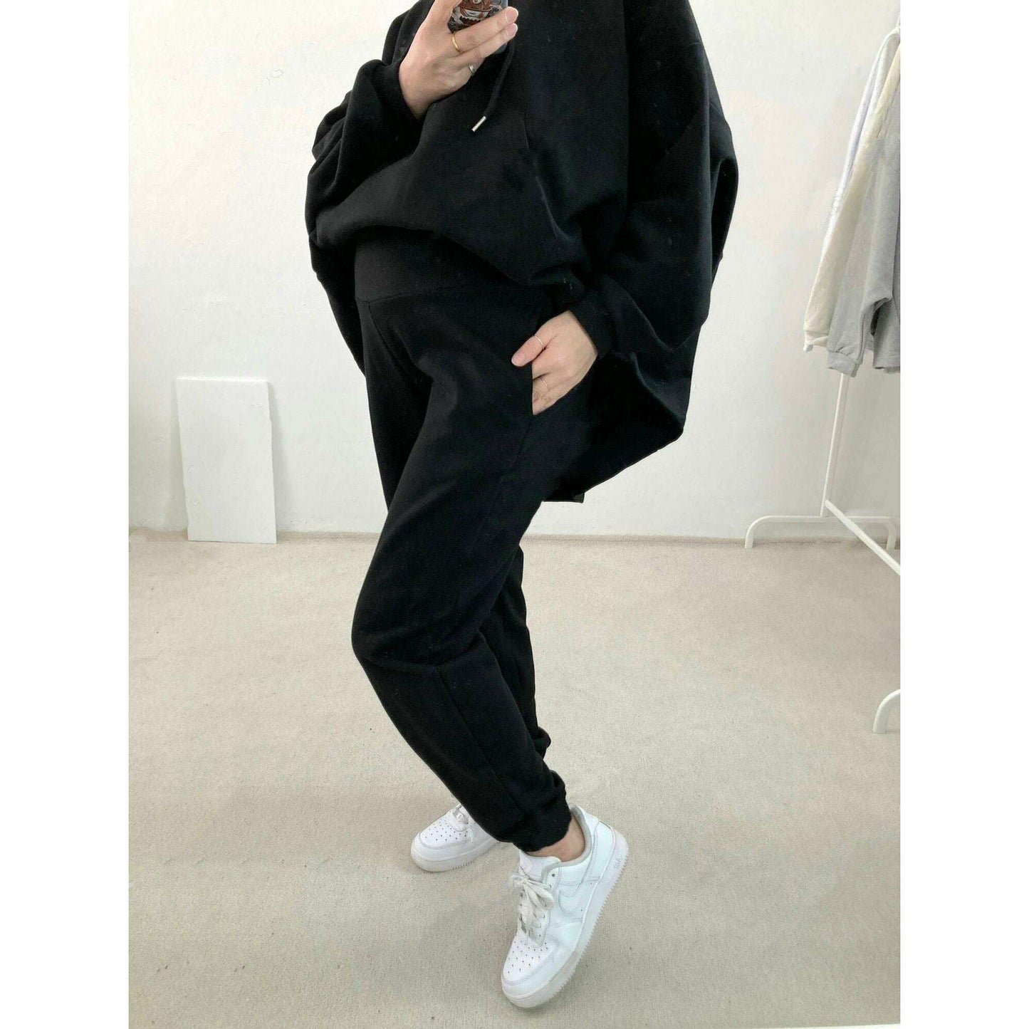MUMMY.cc:秋冬純棉加厚束腳休閒運動褲