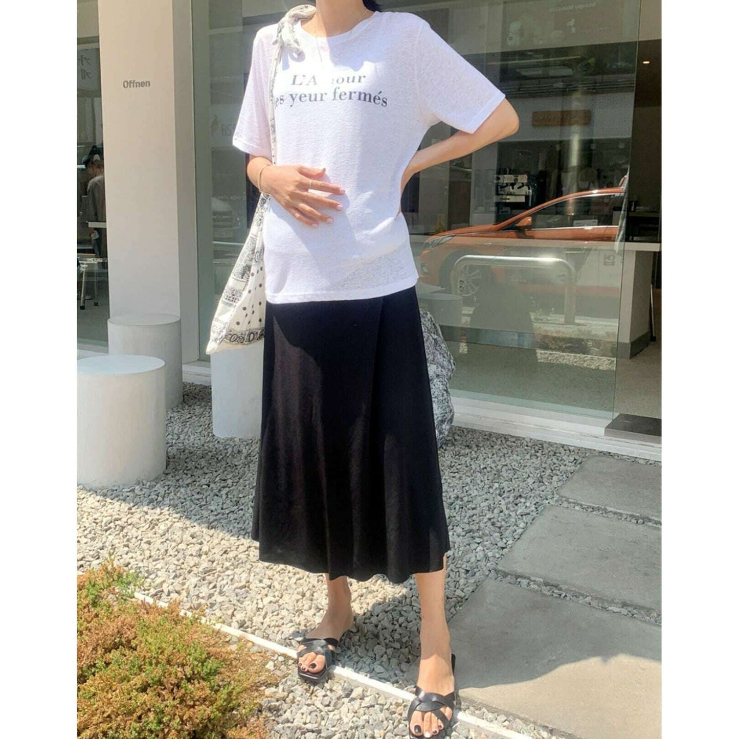 MUMMY.cc:Maternity cool skirt