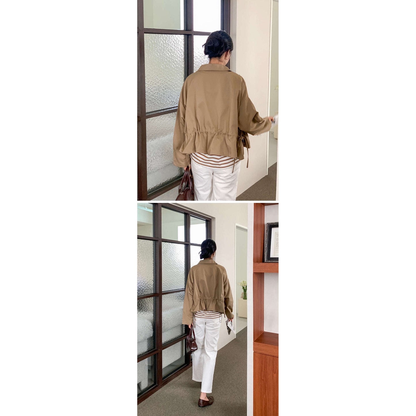 MUMMY.cc:秋季防風繫帶輕盈Jacket