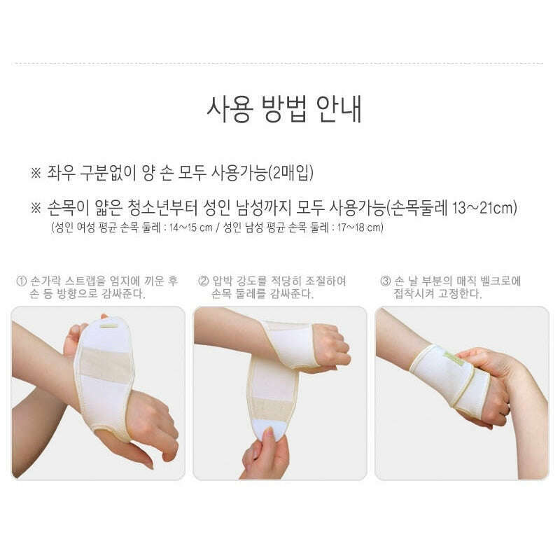 MUMMY.cc:PRAHAUS 韓國製護腕 (2件裝) 媽媽手必備護腕 Wrist Band