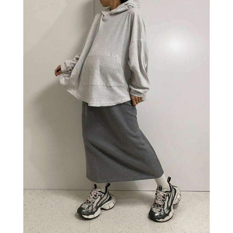MUMMY.cc:寬鬆休閒連帽衛衣