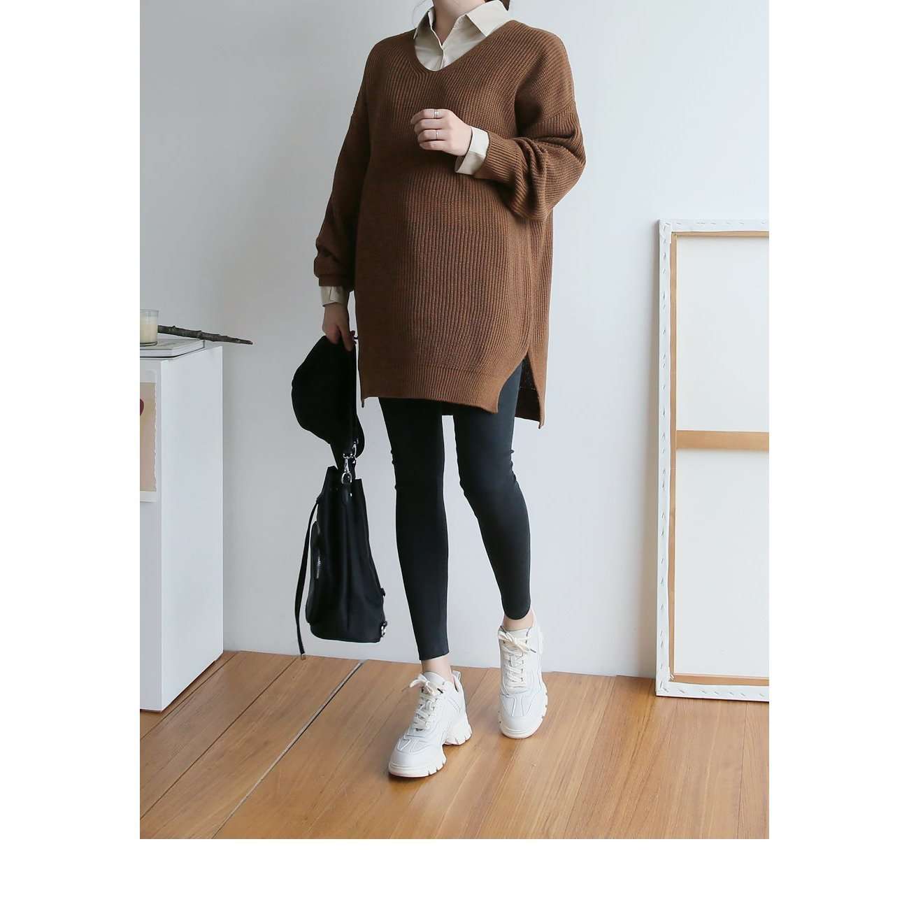 MUMMY.cc:初秋韓國製40支棉日常舒適Legging