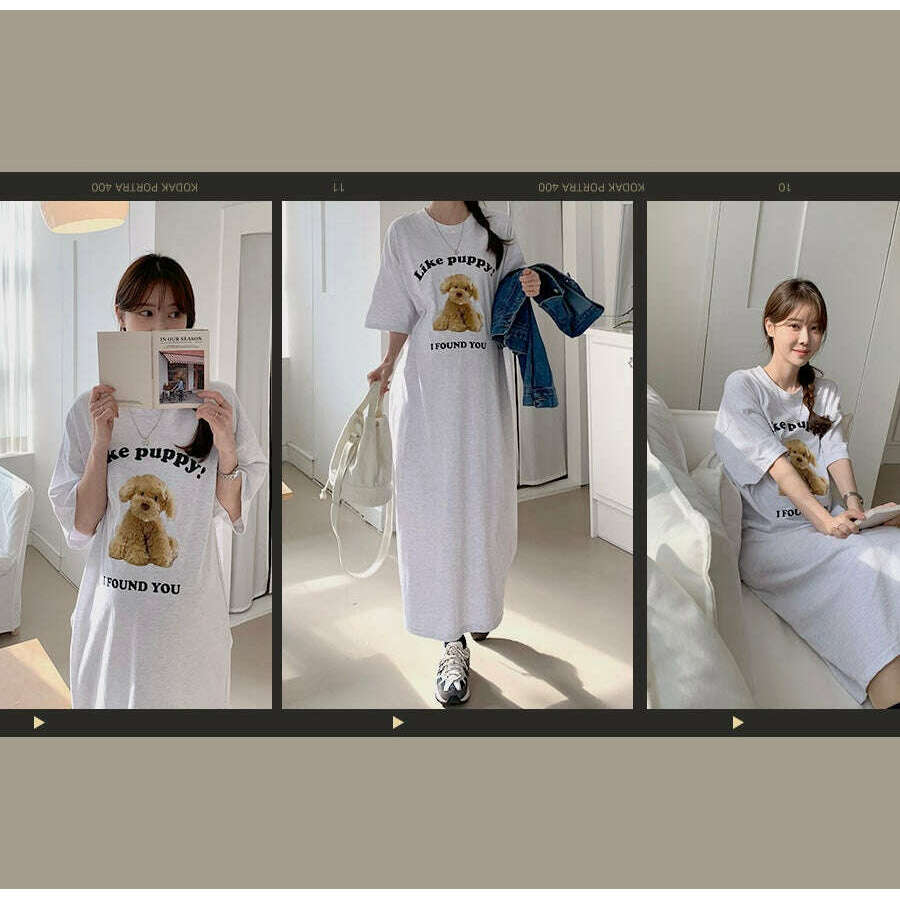 MUMMY.cc:Like Puppy印花連身裙