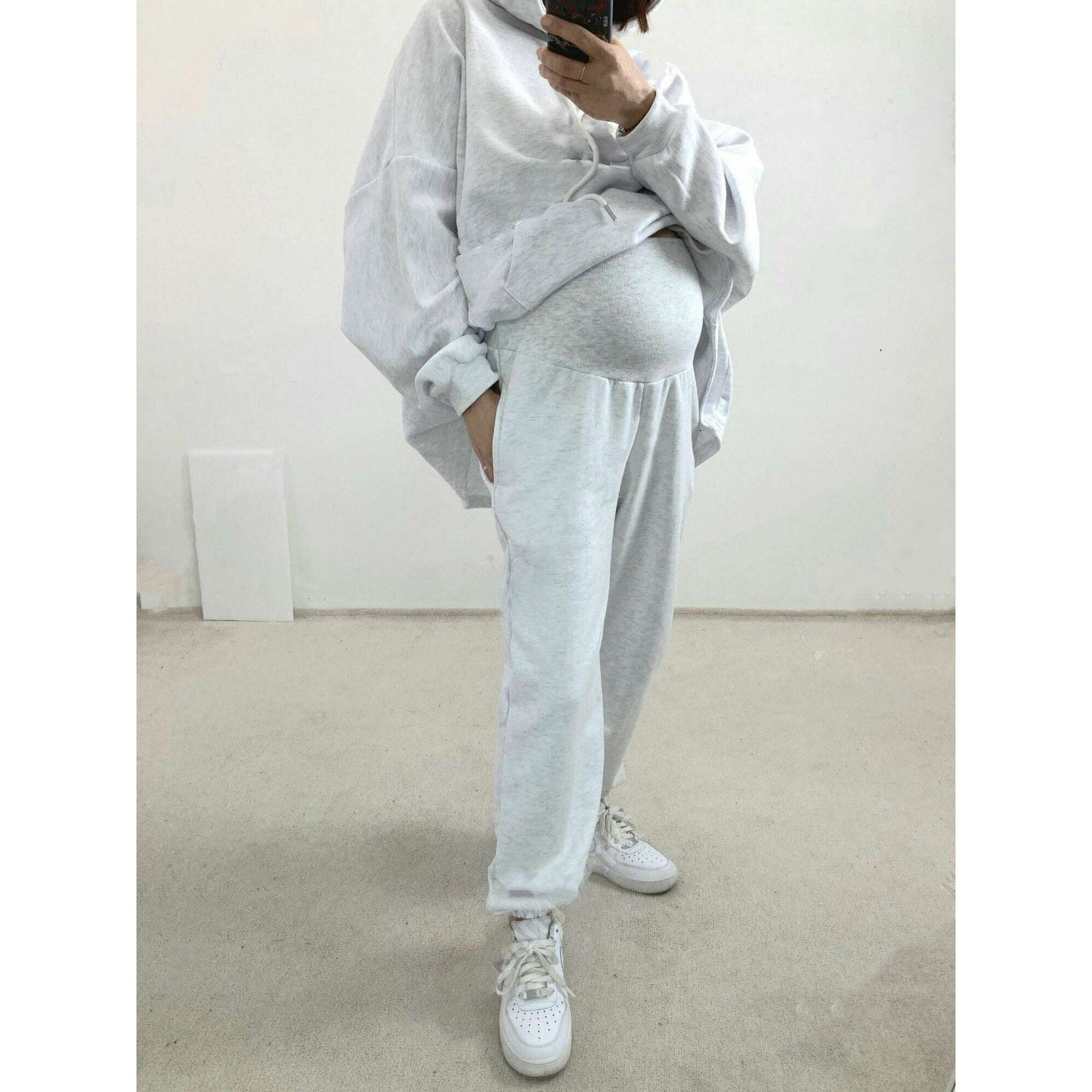 MUMMY.cc:秋冬純棉加厚束腳休閒運動褲