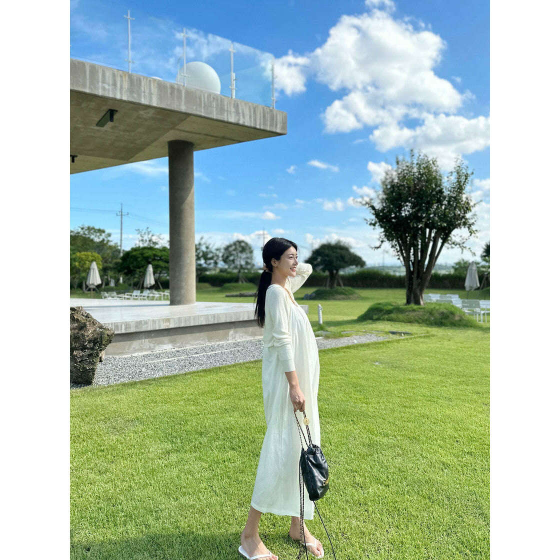 MUMMY.cc:吊帶度假風連身裙