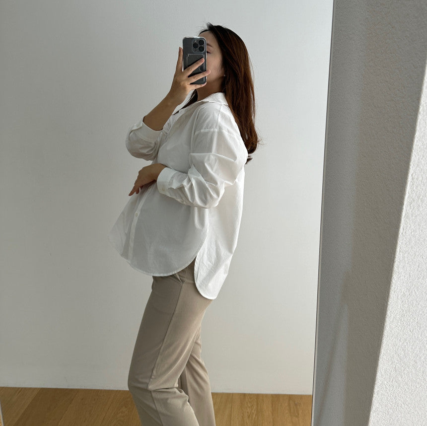 孕婦羅紋休閒長褲