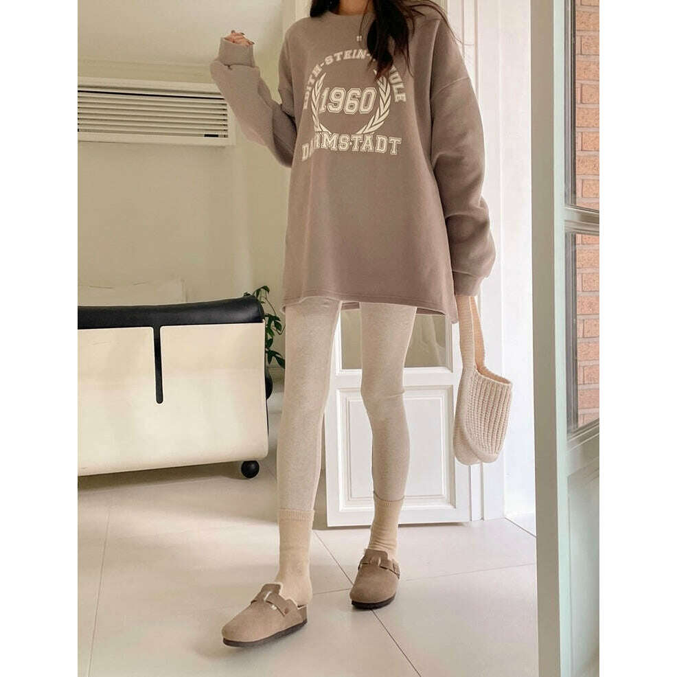 MUMMY.cc:秋冬厚棉拉絨多色孕婦打底legging