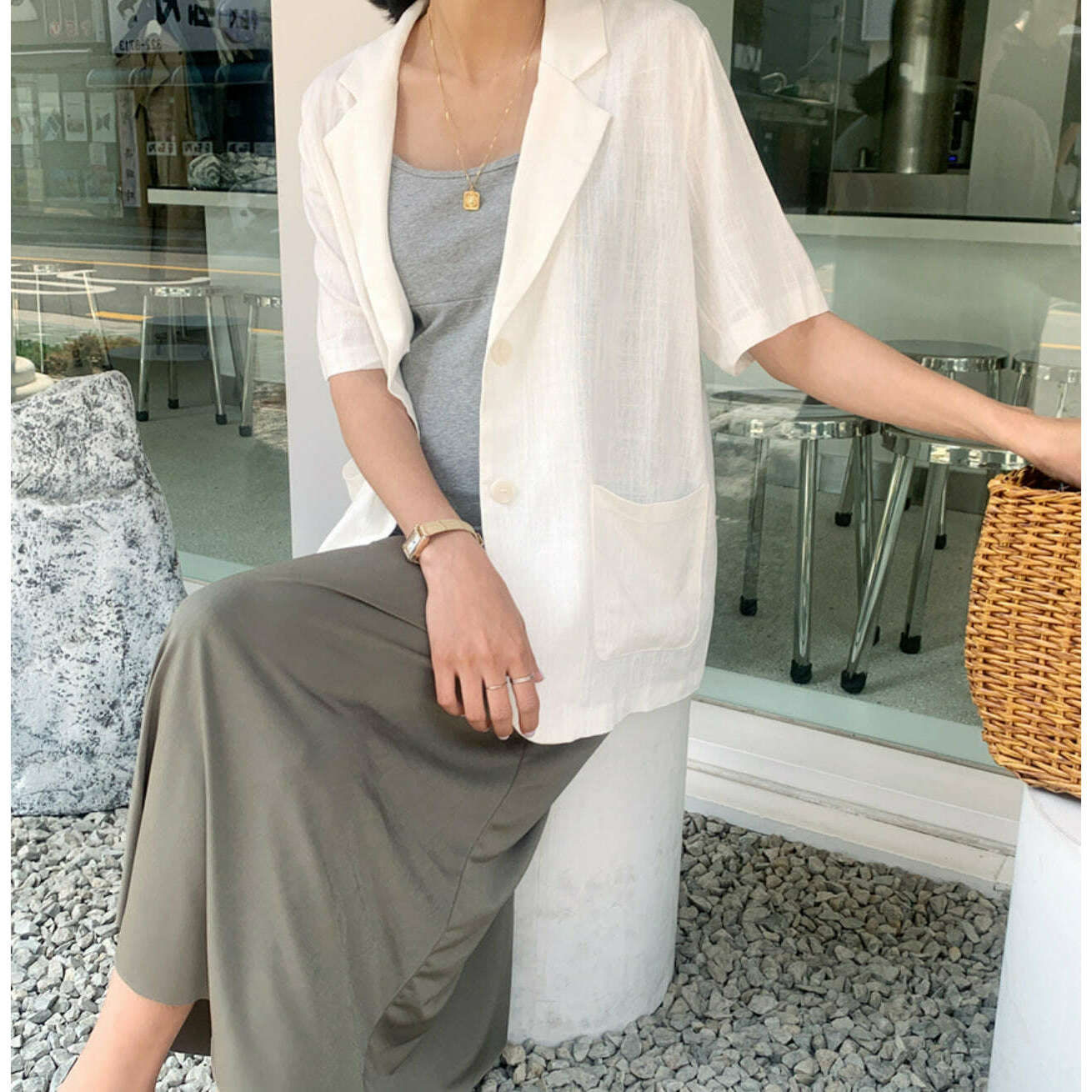 MUMMY.cc:Maternity cool skirt