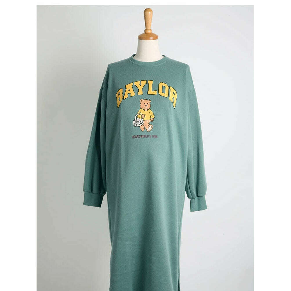 MUMMY.cc:Baylor bear 連身裙:Blue Green