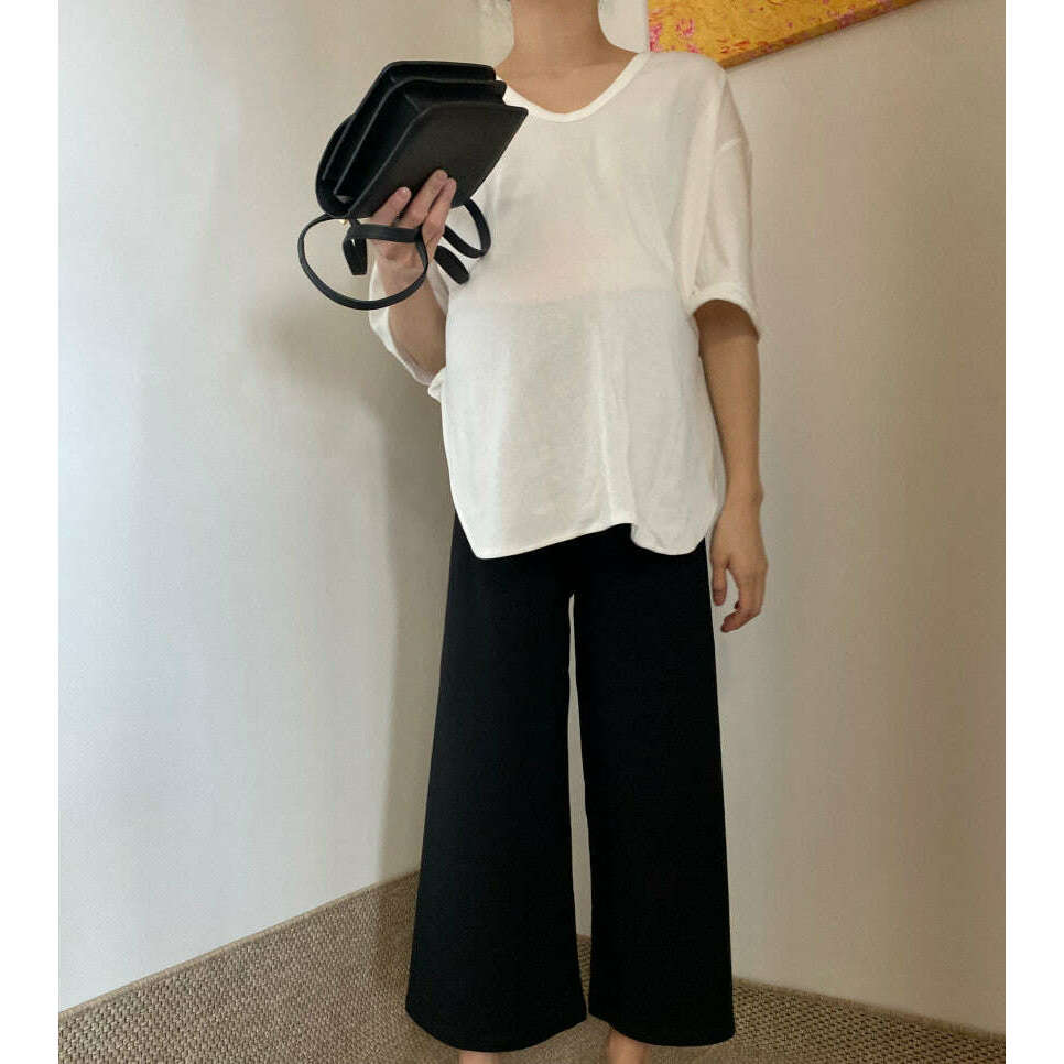 MUMMY.cc:孕婦寬腳休閒舒適褲