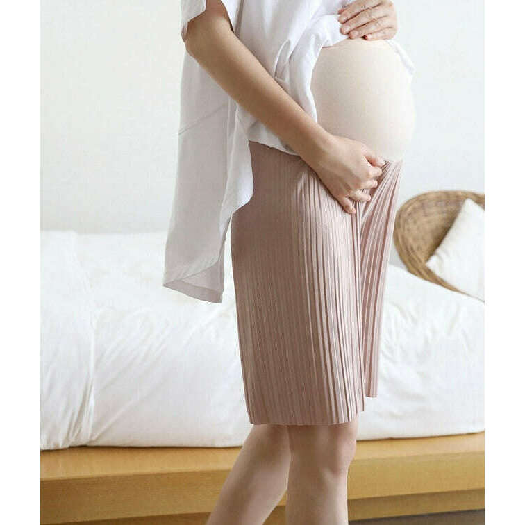 MUMMY.cc:5分長輕盈百褶褲