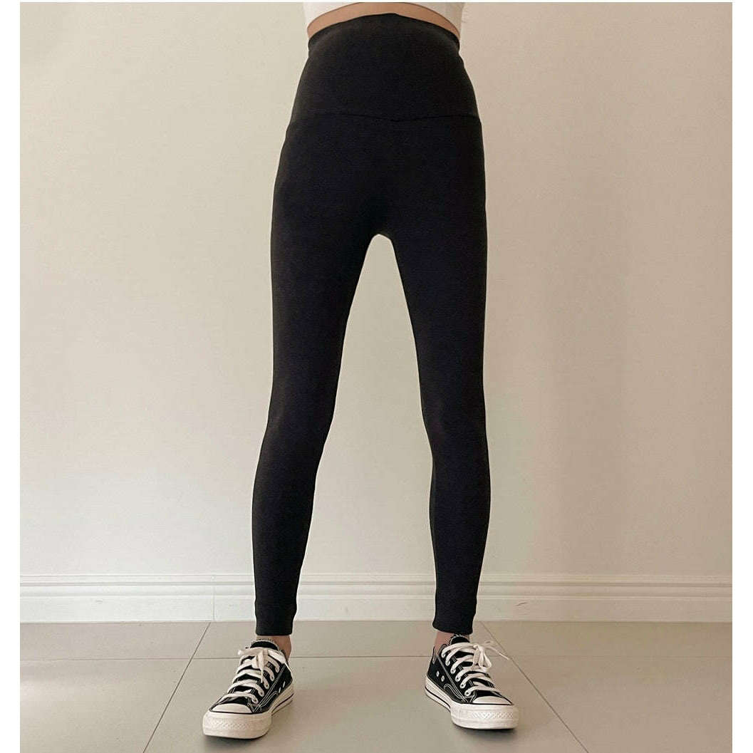 MUMMY.cc:秋冬厚棉拉絨多色孕婦打底legging