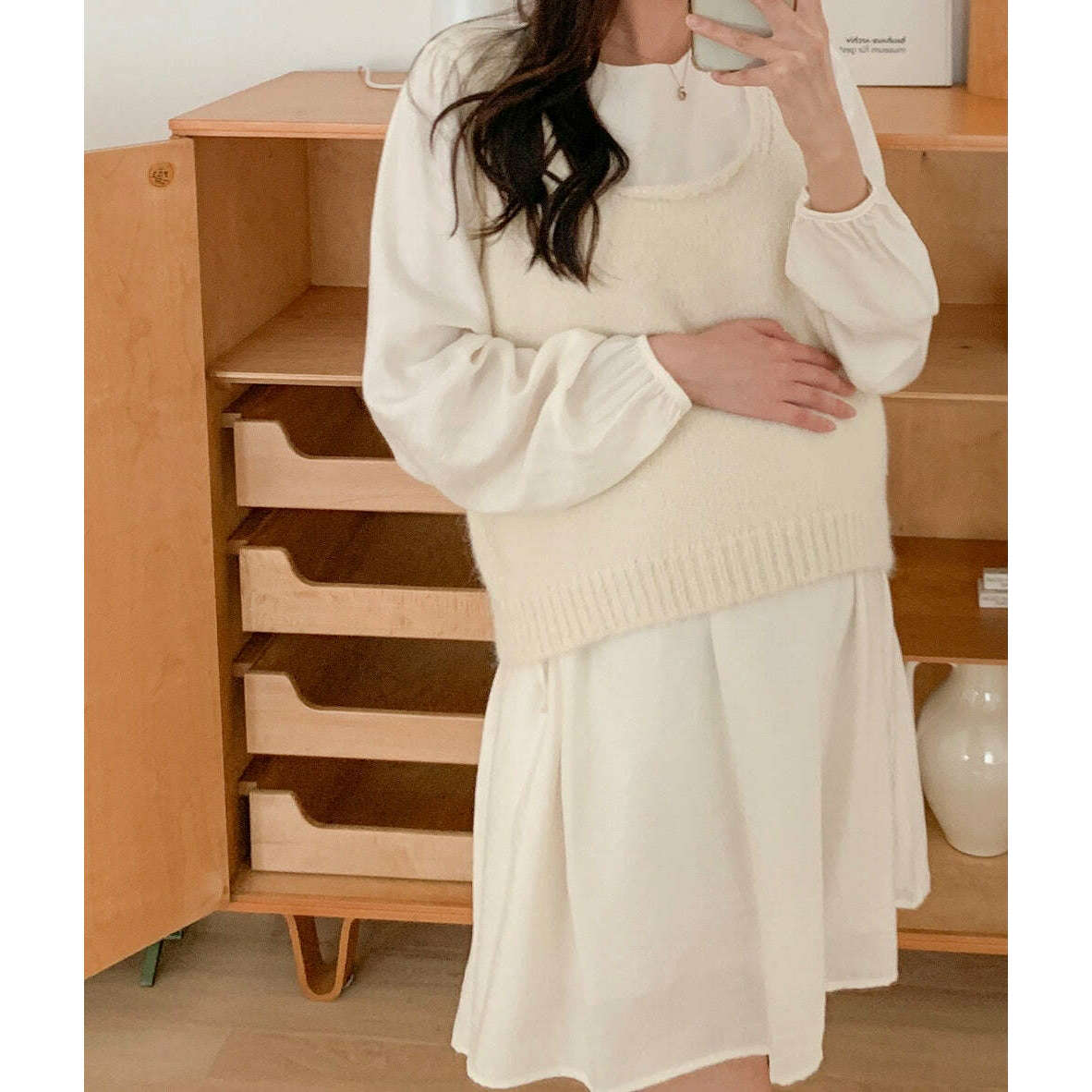 MUMMY.cc:柔軟閃澤鬆緊迷你連身裙