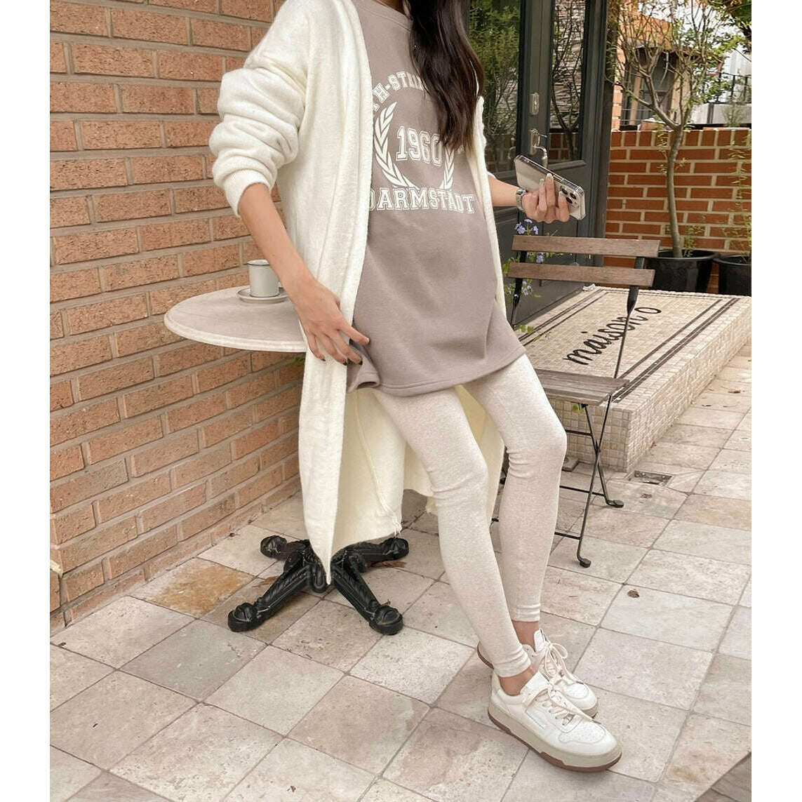 MUMMY.cc:秋冬厚棉拉絨多色孕婦打底legging