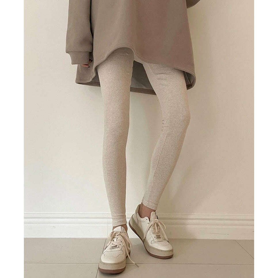 MUMMY.cc:秋冬厚棉拉絨多色孕婦打底legging