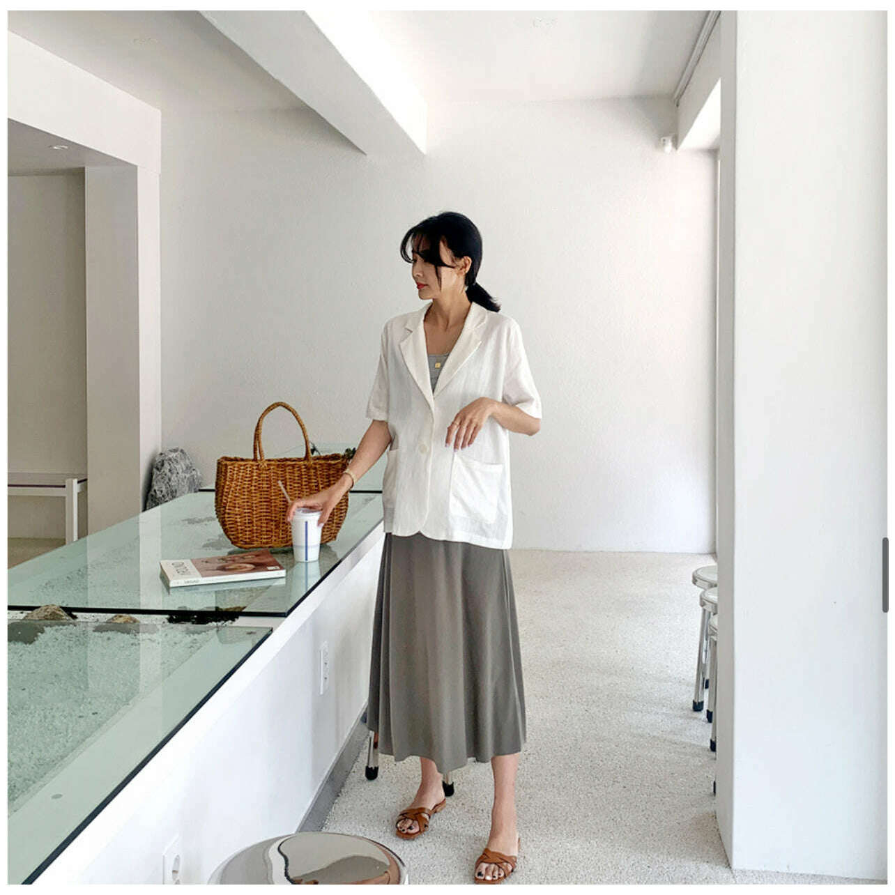 MUMMY.cc:Maternity cool skirt