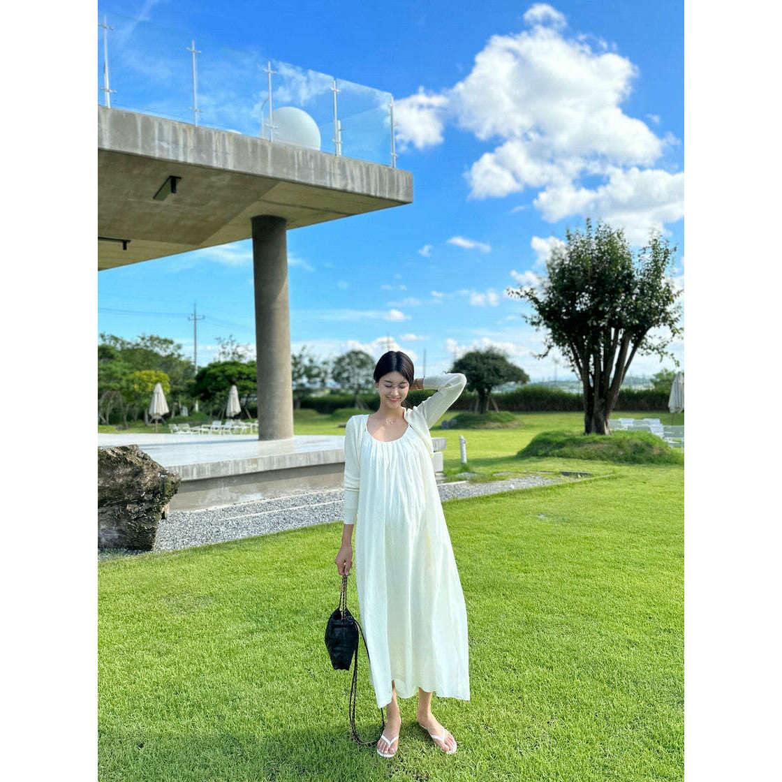 MUMMY.cc:吊帶度假風連身裙