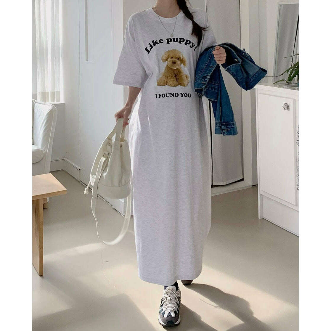 MUMMY.cc:Like Puppy印花連身裙