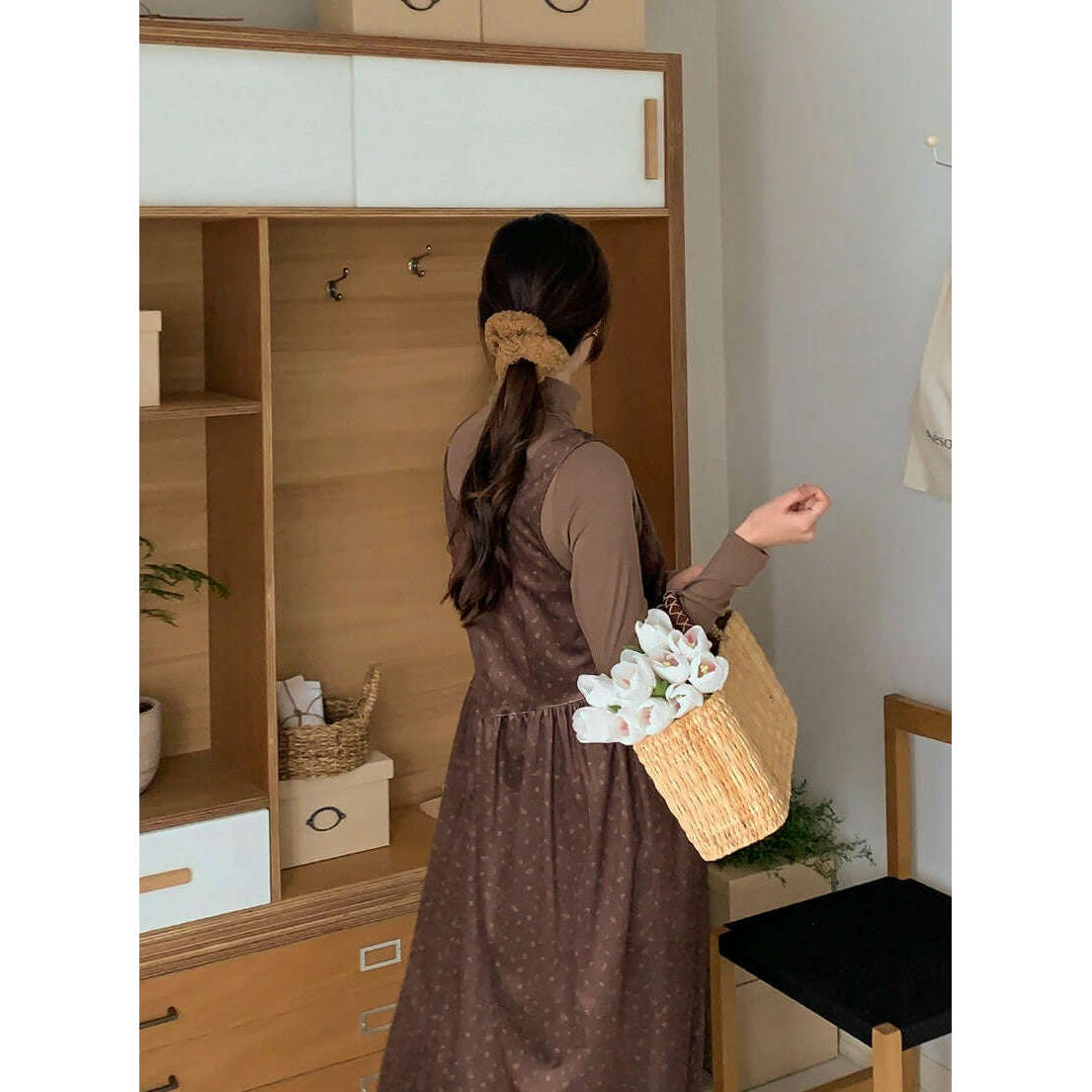 MUMMY.cc:內搭半樽領柔軟彈性上衣
