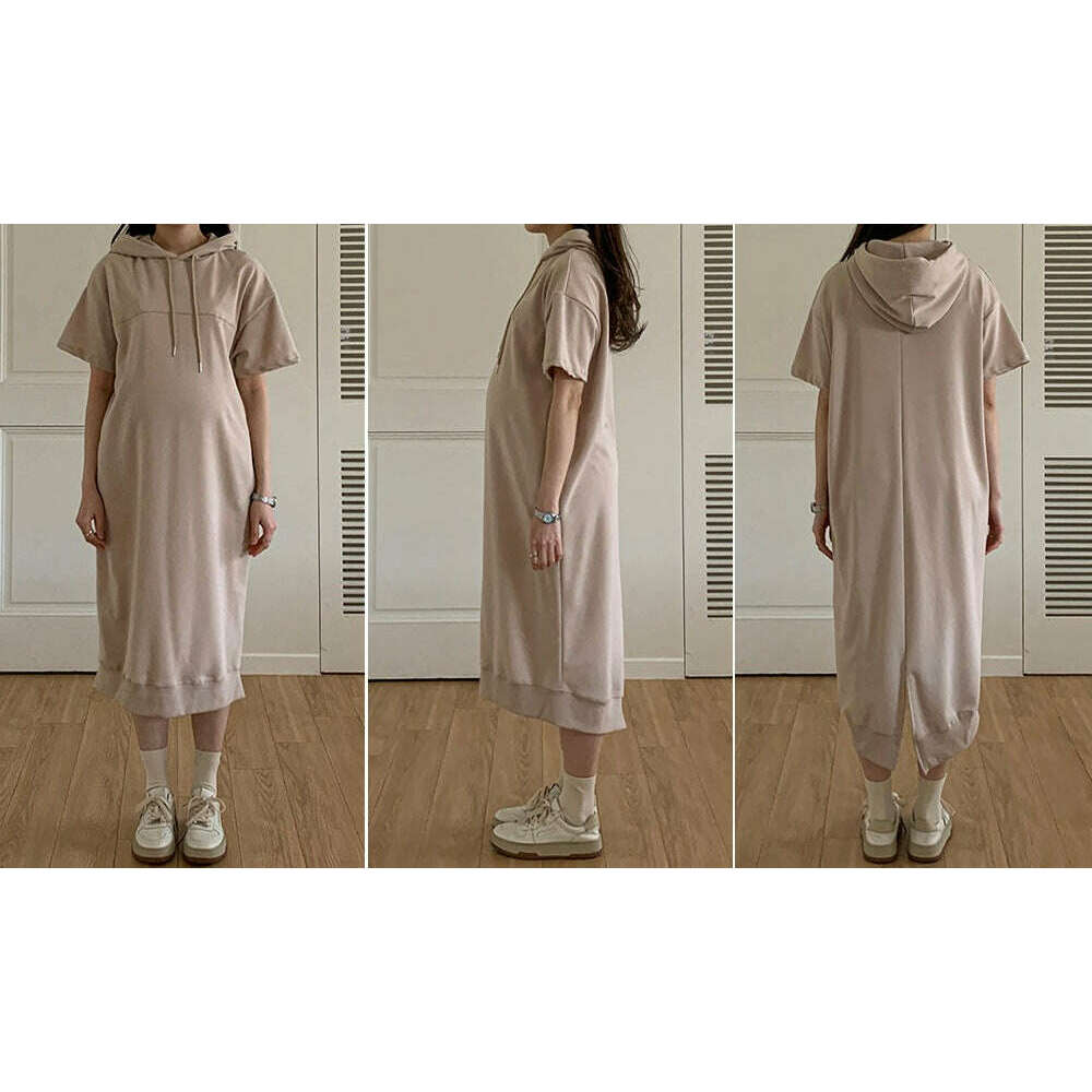 MUMMY.cc:Hood back slit dress
