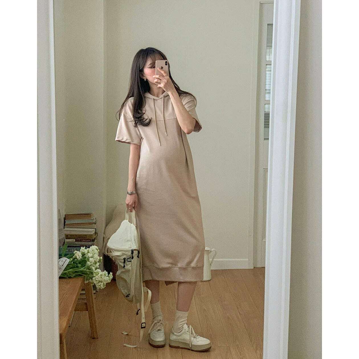 MUMMY.cc:Hood back slit dress
